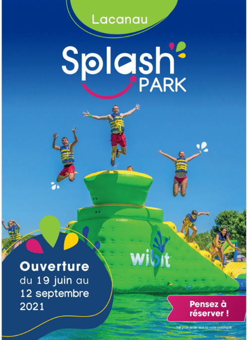 flyer splash park lacanau 2021